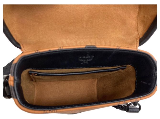Bolsa de mão MCM Castanho Plástico Marrom - vista 5