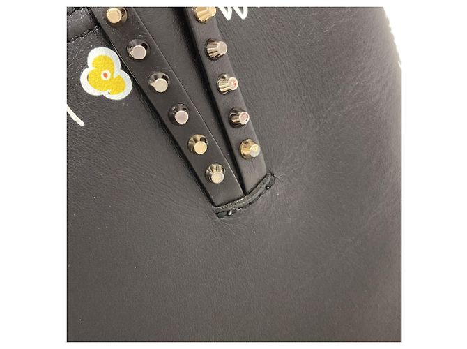 mala Christian Louboutin Cabata com tachas Preto - vista 11
