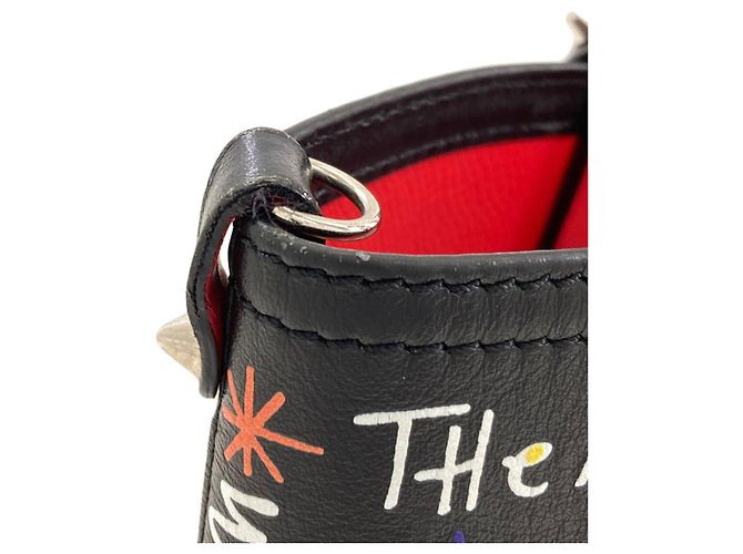 mala Christian Louboutin Cabata com tachas Preto - vista 12