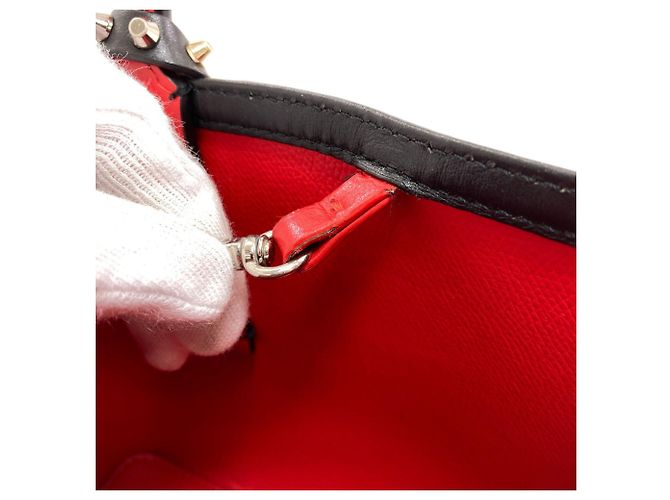 mala Christian Louboutin Cabata com tachas Preto - vista 9