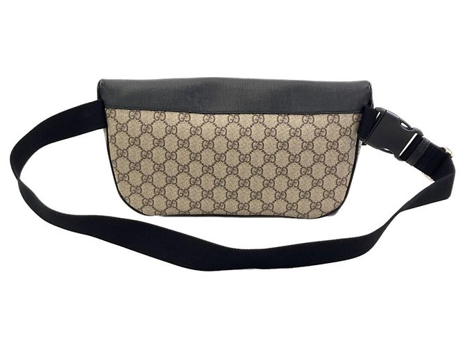 Gucci 779843 Outlet GG Supreme Body Bag Braun - Ansicht 2