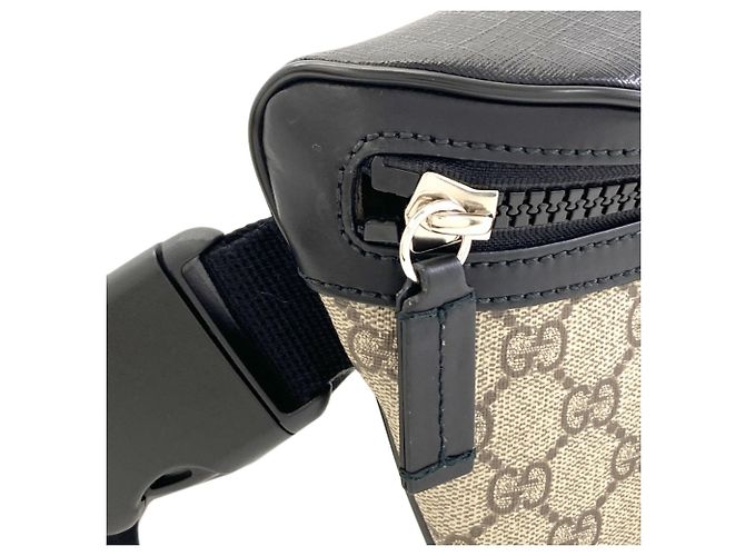 Gucci 779843 Outlet GG Supreme Body Bag Braun - Ansicht 8