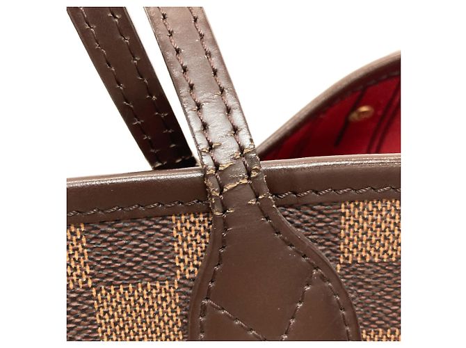 Borsa a mano Louis Vuitton N51109 Neverfull PM Damier ebene - vista 13