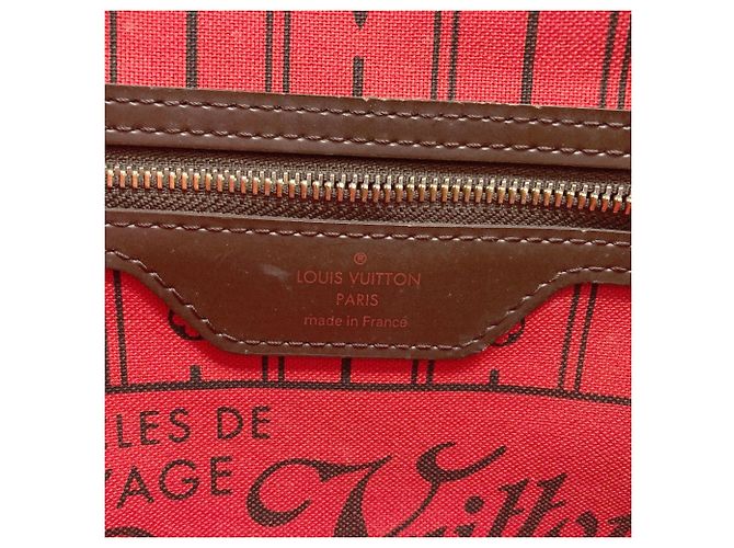 Borsa a mano Louis Vuitton N51109 Neverfull PM Damier ebene - vista 6