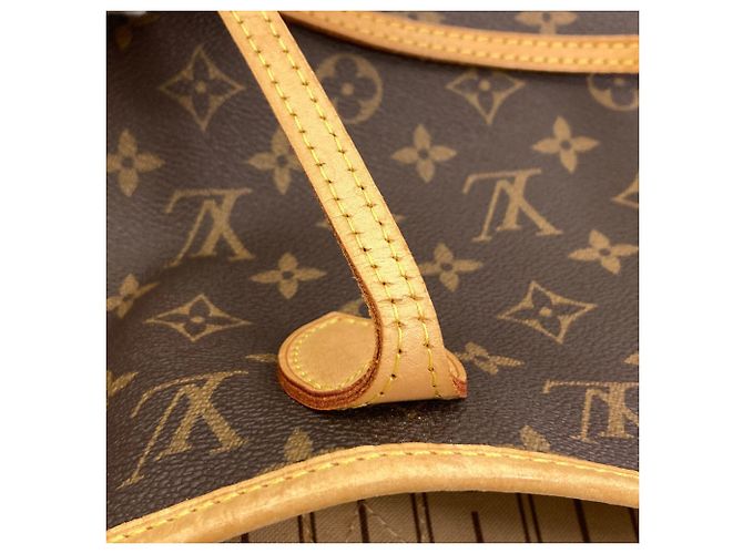 Saco Tote Louis Vuitton Monogram Canvas Neverfull MM Monograma - vista 13