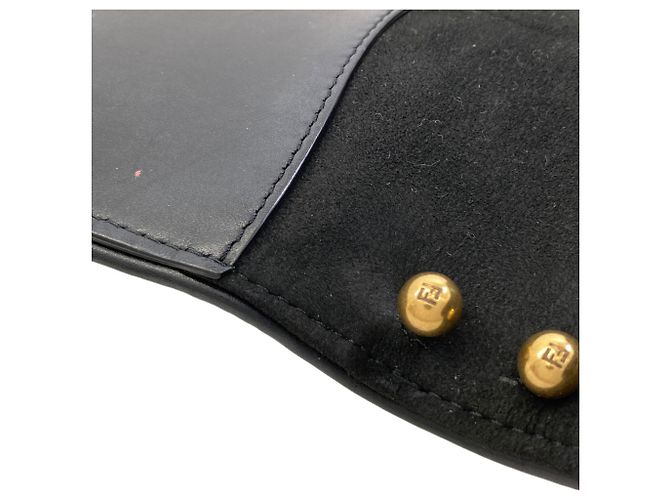 Fendi Camon Schultertasche Schwarz - Ansicht 10
