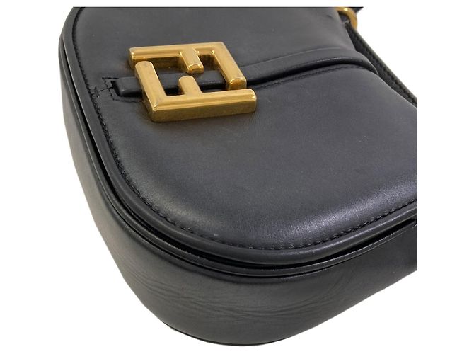 Fendi Camon Schultertasche Schwarz - Ansicht 12