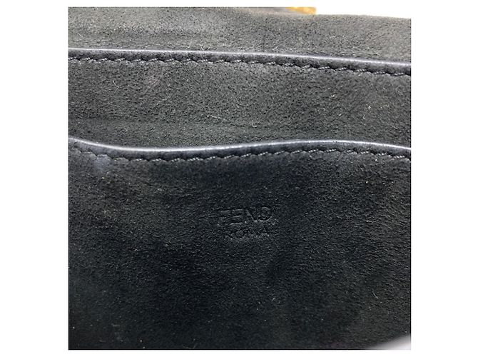 Fendi Camon Schultertasche Schwarz - Ansicht 6