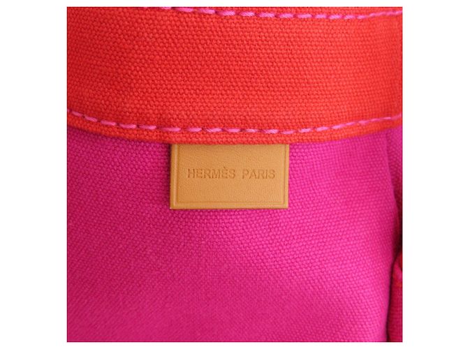 Hermès Hermes Sac Bag GM Tote Bag Pink - Ansicht 6