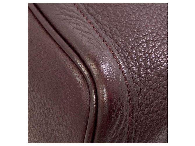 Hermès Bolso Tote Hermes Garden Party TPM Castaño - vista 14