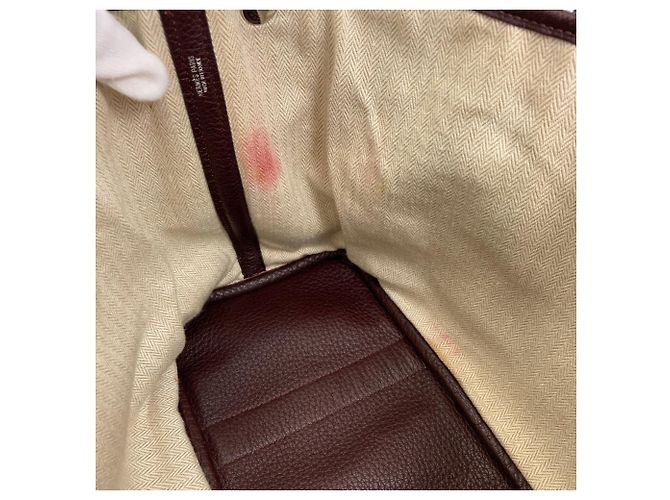 Hermès Bolso Tote Hermes Garden Party TPM Castaño - vista 8