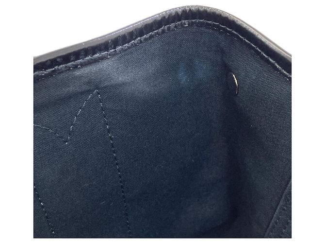 Borsa Cabas Balenciaga Navy Bianco - vista 11