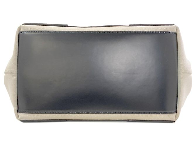 Borsa Cabas Balenciaga Navy Bianco - vista 4