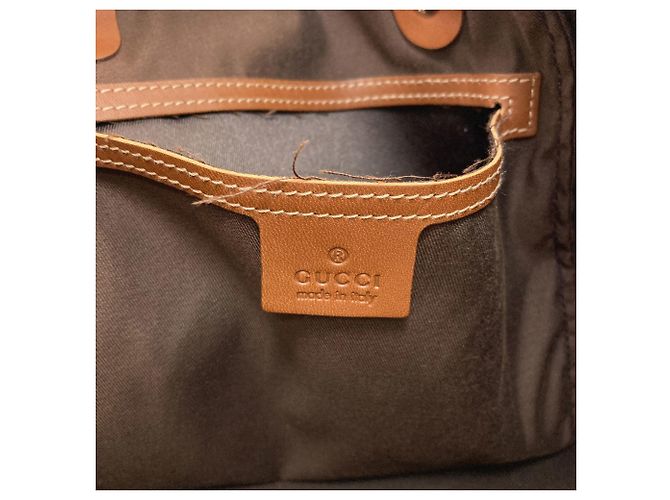 Gucci 189896 GG Plus Tote Bag Braun Roh - Ansicht 6