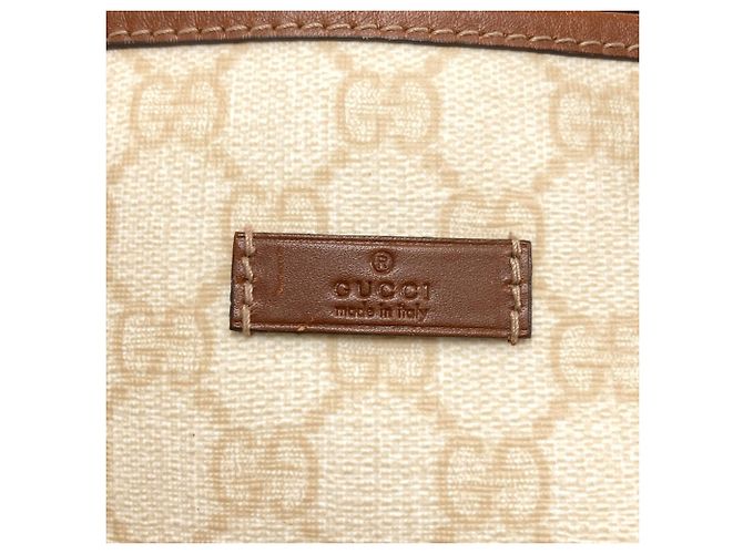 Gucci 189896 GG Plus Tote Bag Braun Roh - Ansicht 9