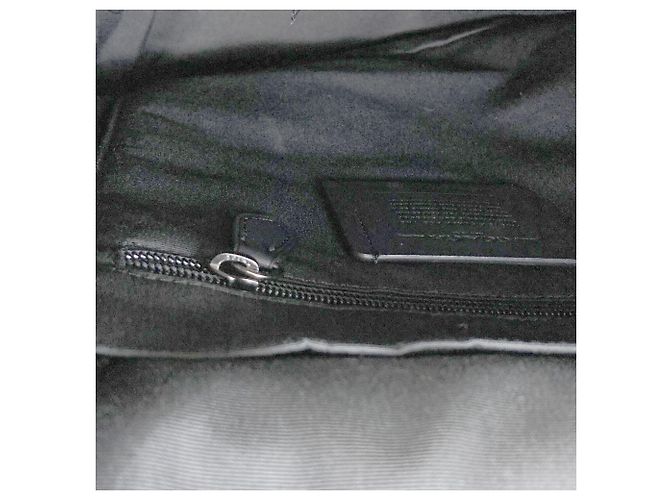 Zaino Coach in pelle nera Nero - vista 7