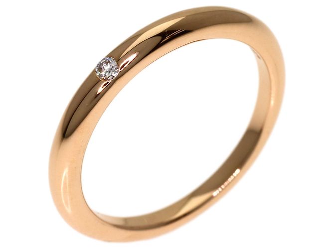 Bulgari Anello a fascia Bvlgari in oro rosa 18K - vista 2