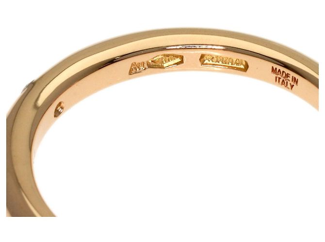 Bulgari Anello a fascia Bvlgari in oro rosa 18K - vista 6