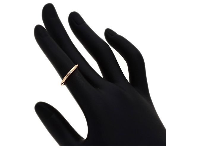 Bulgari Anello a fascia Bvlgari in oro rosa 18K - vista 7