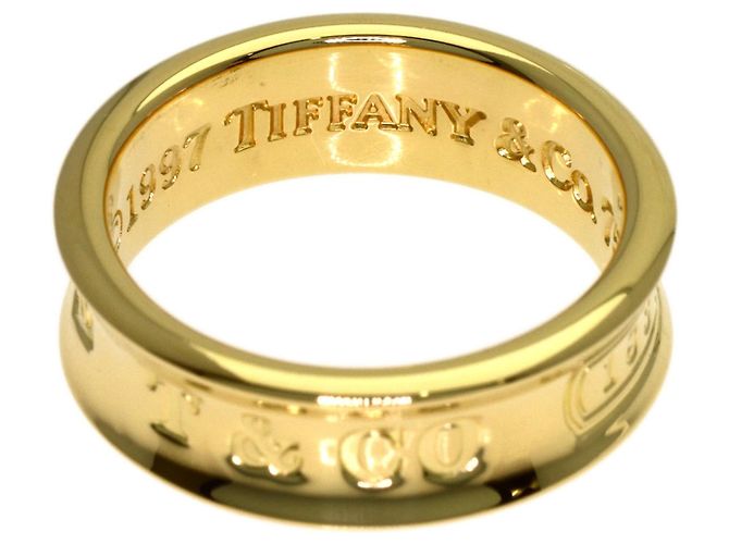 Autre Marque Tiffany & Co. 1837 Ringband aus 18K Gelbgold - Ansicht 4