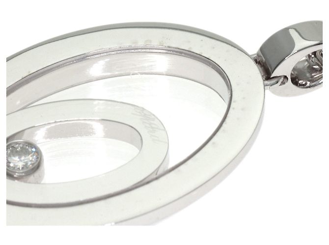 Collar Chopard Happy Spirit en Oro Blanco de 18K con Diamantes - vista 8