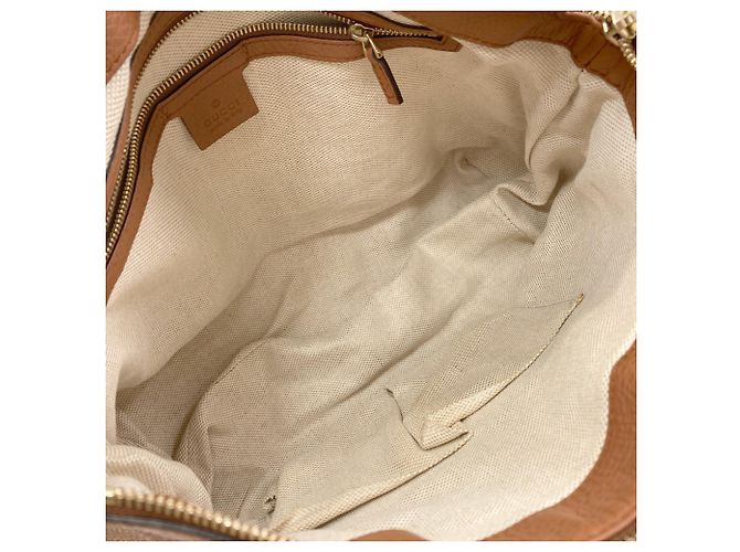 Bolsa 2-Way Gucci 308362 Soho Interlocking G Marrom - vista 5