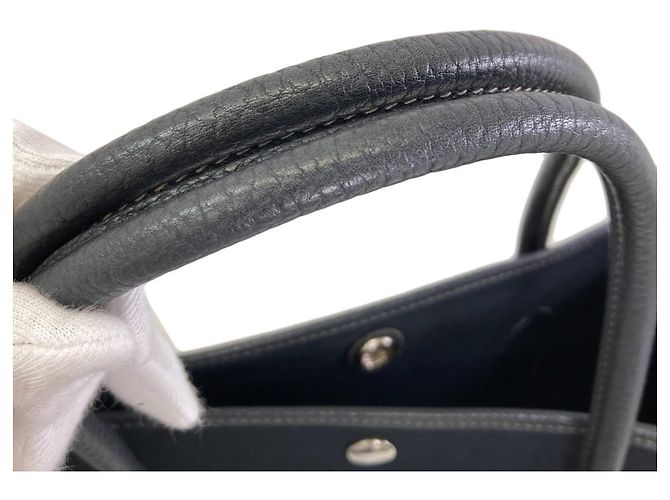 Hermès Bolso Tote Hermes Garden Party PM Negro - vista 12