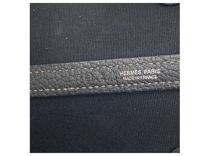 Hermès Bolso Tote Hermes Garden Party PM Negro - vista 6