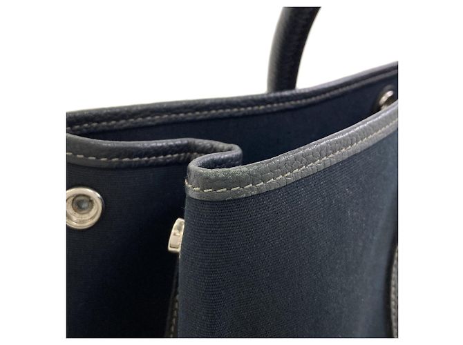 Hermès Bolso Tote Hermes Garden Party PM Negro - vista 8