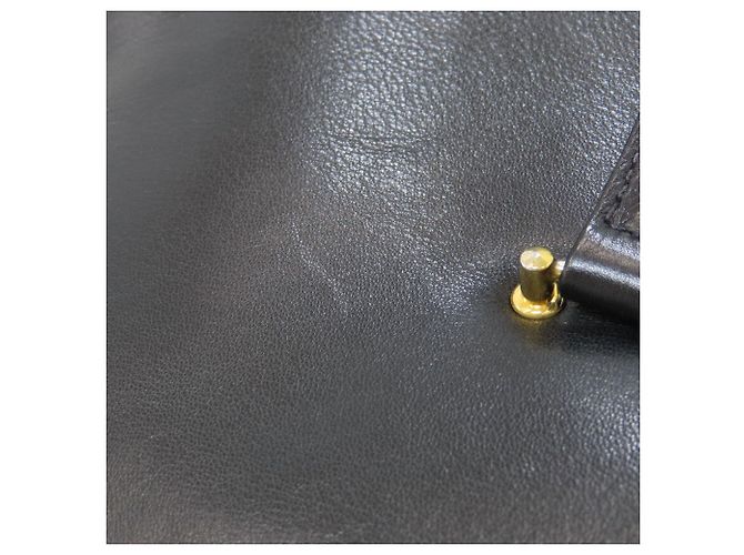 Céline Celine Triomphe Leder-Tote-Bag Schwarz - Ansicht 10