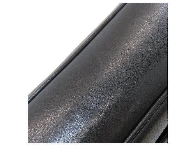 Céline Celine Triomphe Leder-Tote-Bag Schwarz - Ansicht 11