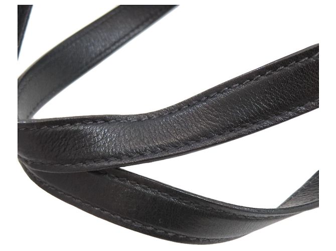 Céline Celine Triomphe Leder-Tote-Bag Schwarz - Ansicht 13