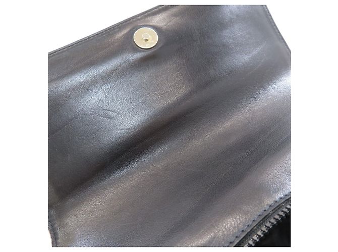Céline Celine Triomphe Leder-Tote-Bag Schwarz - Ansicht 7