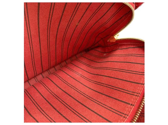 Borsa Louis Vuitton Montaigne MM Fuschia - vista 10