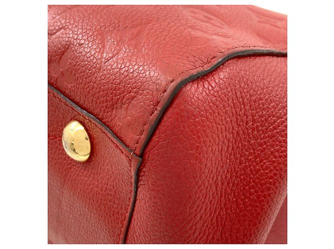 Borsa Louis Vuitton Montaigne MM Fuschia - vista 20