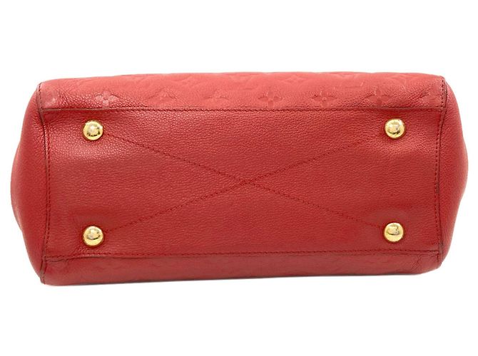 Borsa Louis Vuitton Montaigne MM Fuschia - vista 4