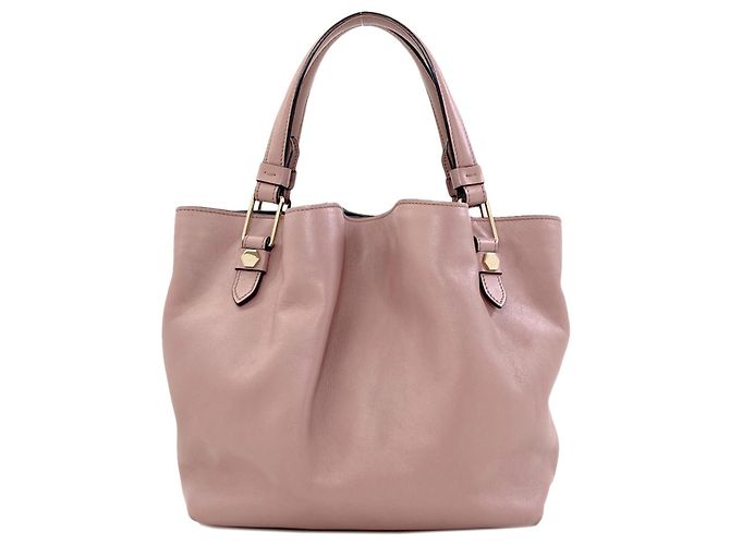 Borsa Flower in pelle rosa Tod's - vista 2