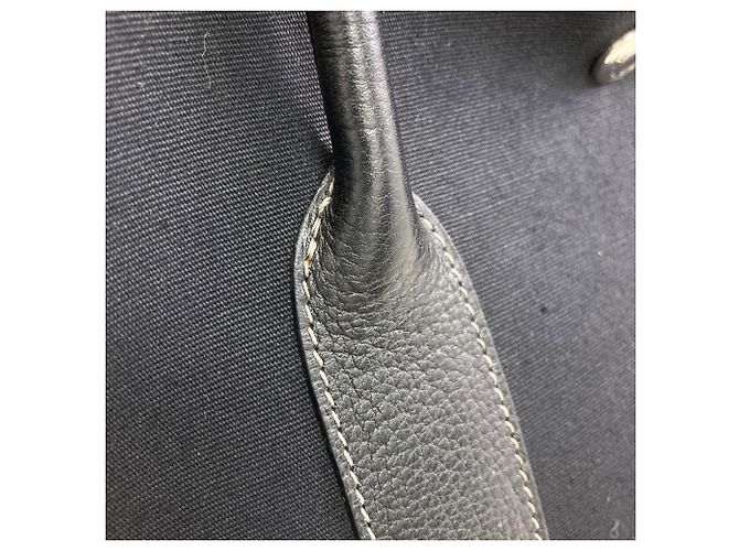 Hermès Sac cabas Hermes Garden Party PM Noir - vue 10