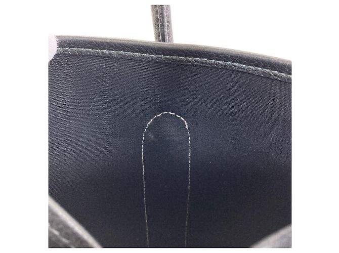 Hermès Sac cabas Hermes Garden Party PM Noir - vue 7