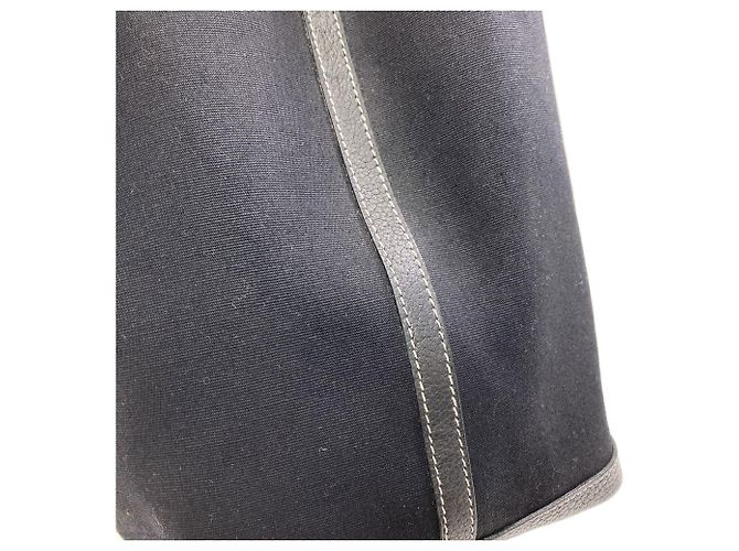 Hermès Sac cabas Hermes Garden Party PM Noir - vue 8