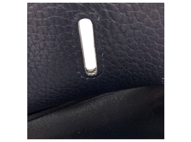 Hermès Hermes Birkin 40 Handtasche in Blue Indigo Blau - Ansicht 15