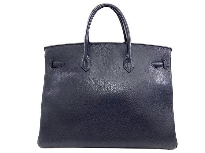 Hermès Hermes Birkin 40 Handtasche in Blue Indigo Blau - Ansicht 2