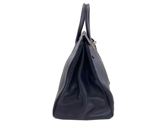 Hermès Hermes Birkin 40 Handtasche in Blue Indigo Blau - Ansicht 3