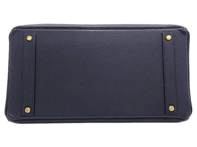 Hermès Hermes Birkin 40 Handtasche in Blue Indigo Blau - Ansicht 4