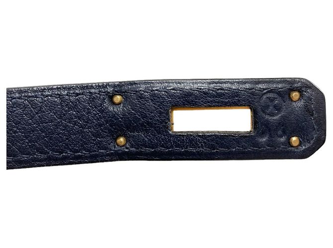 Hermès Hermes Birkin 40 Handtasche in Blue Indigo Blau - Ansicht 7