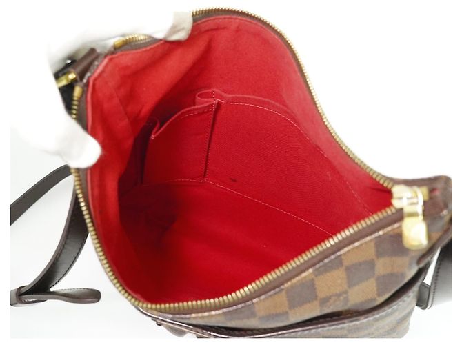 Louis Vuitton Bloomsbury Damier Ebene PM Castaño - vista 5