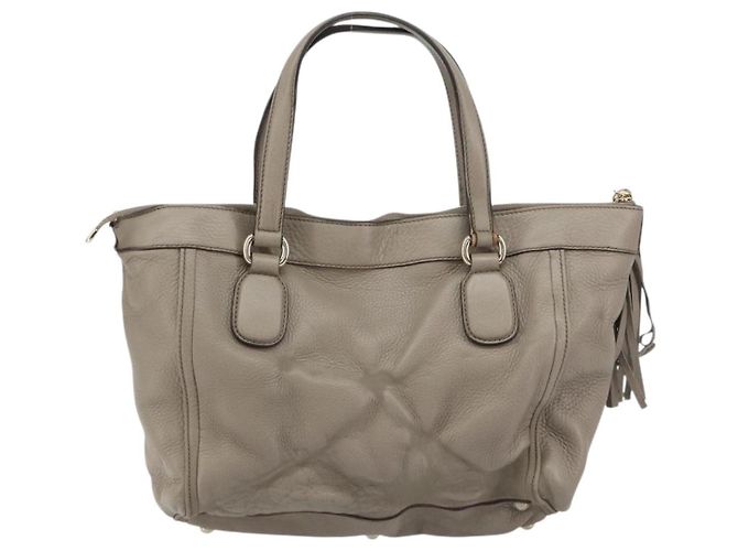 Gucci Soho Convertible Soft Top Handle Leather Marrom - vista 2