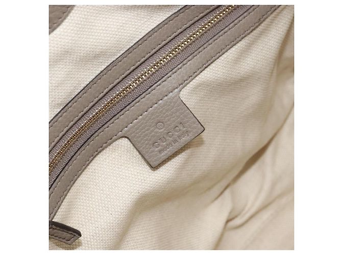 Gucci Soho Convertible Soft Top Handle Leather Marrom - vista 6