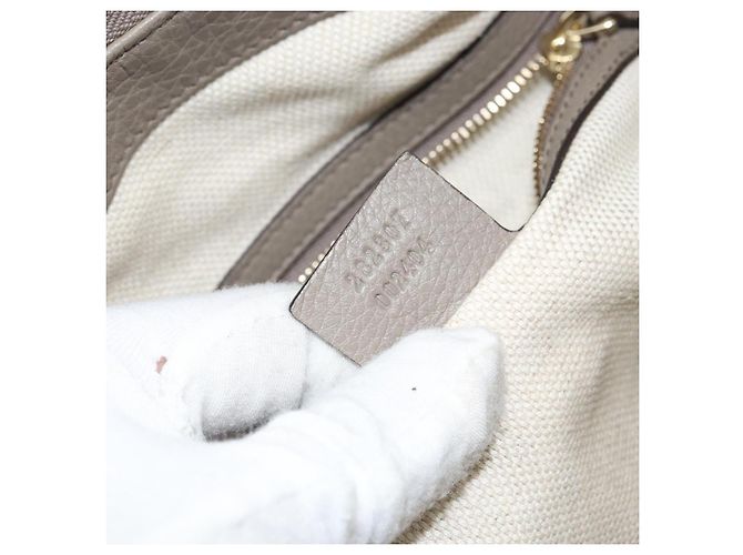 Gucci Soho Convertible Soft Top Handle Leather Marrom - vista 7