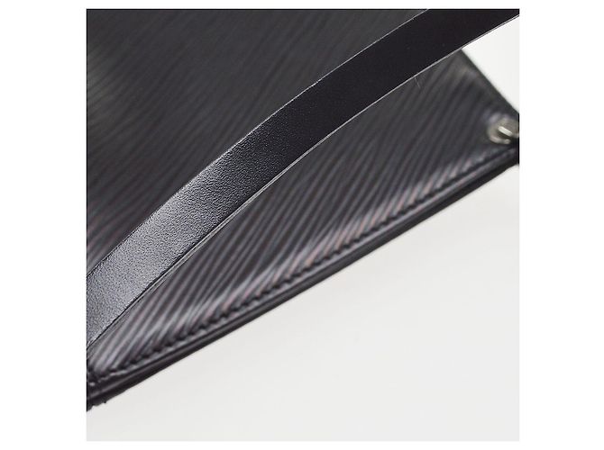 Louis Vuitton Demi Lune Pochette Epi Leather Schwarz - Ansicht 6